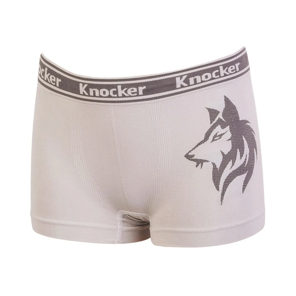 6PCS Boy's Seamless Boxer Briefs Kids Soft Underwear Non-irritating Shorts Small