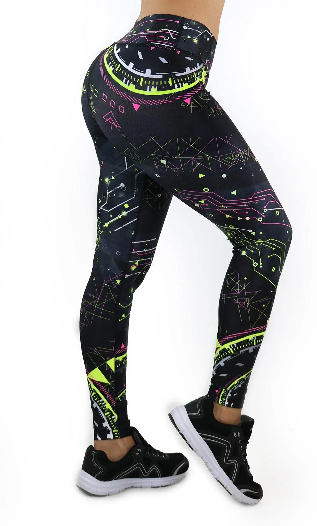 9057 Maripily Women Activewear Print Legging