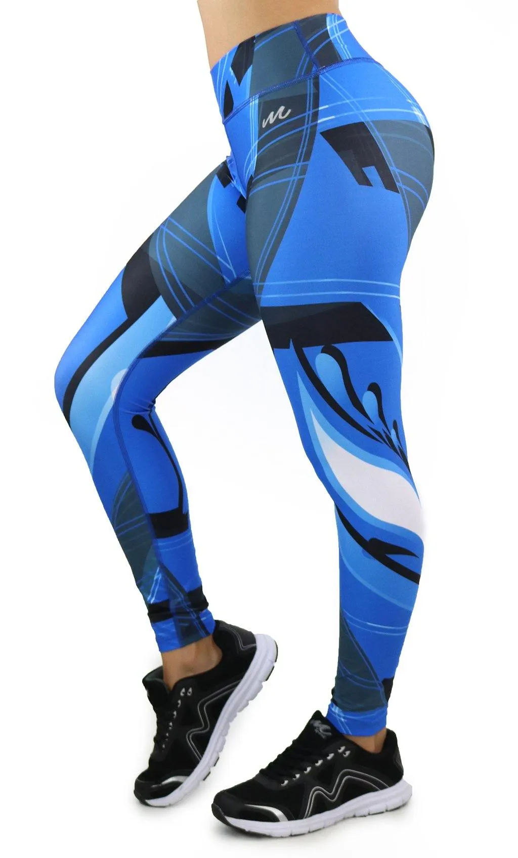 9059 Maripily Women Activewear Print Legging