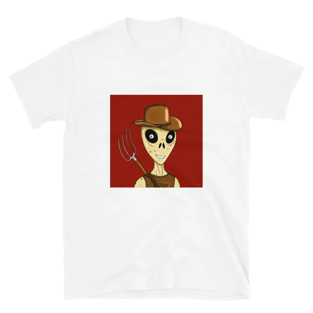 Alien #0015 by inkink Shivadelic  - T-Shirt