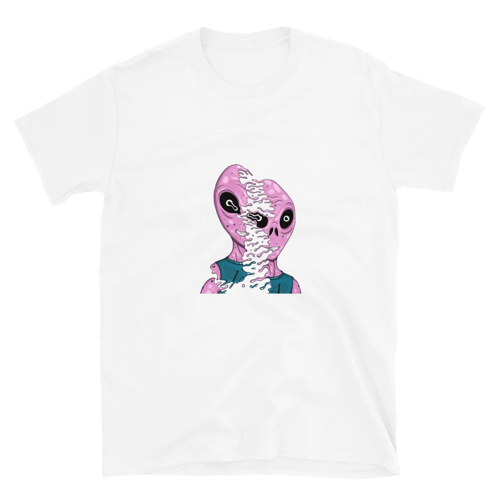 Alien #0016 by inkink Shivadelic  - T-Shirt