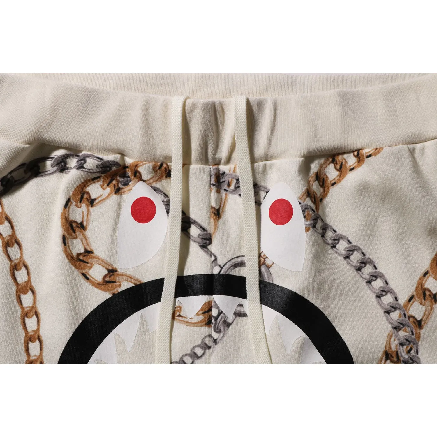 BAPE JEWELS SHARK SWEAT PANTS MENS
