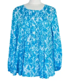 Beaux Top Botanique Island Blue