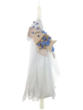 Christening candle for boy - BERND