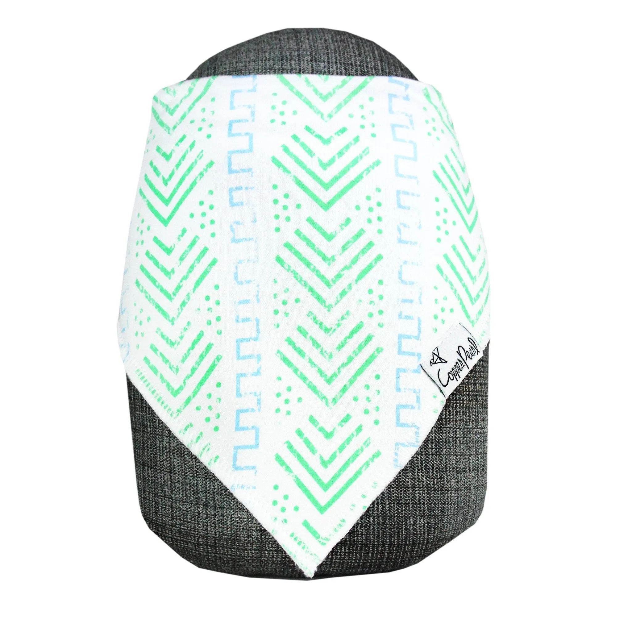 Copper Pearl Baby Bandana Bibs | Jude