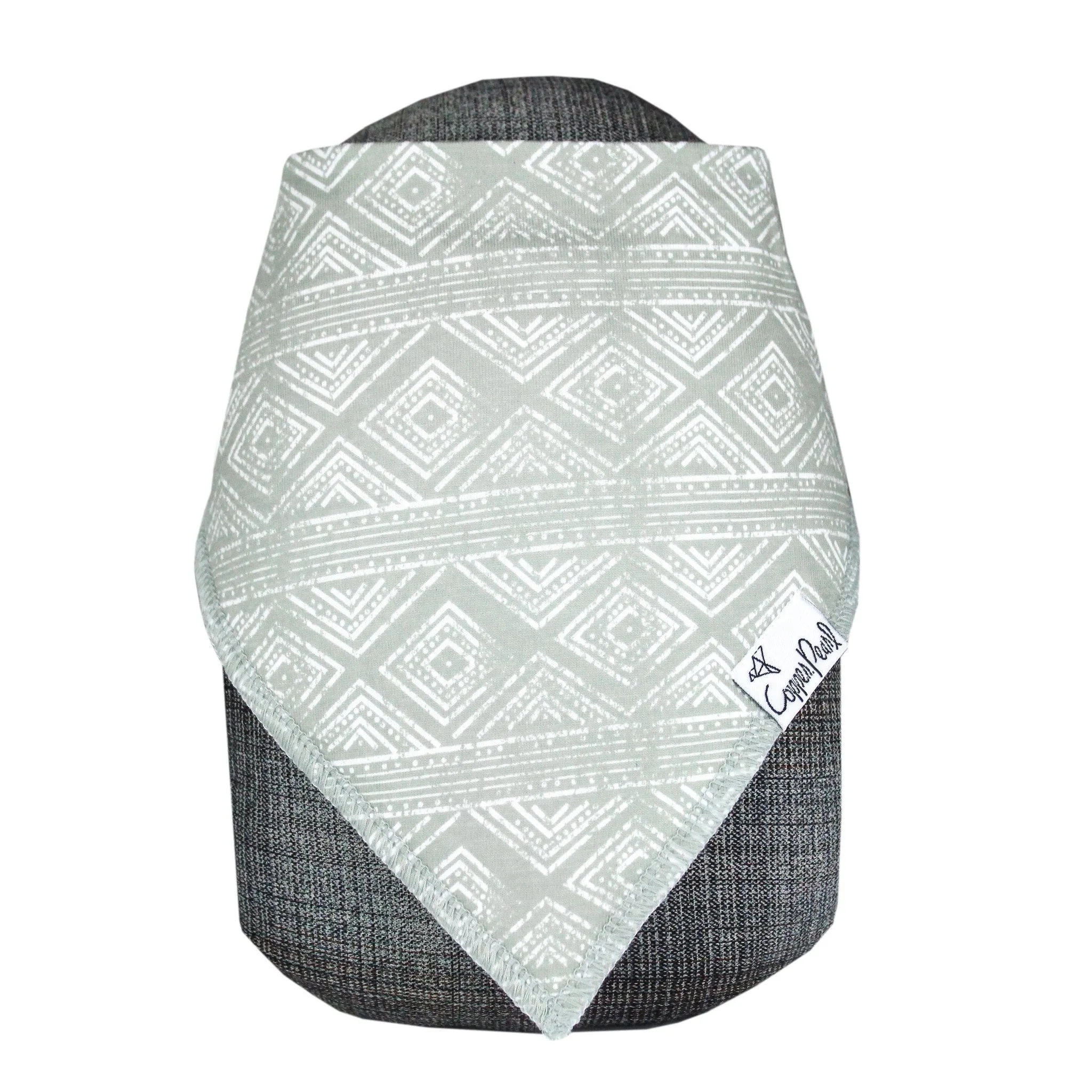Copper Pearl Baby Bandana Bibs | Jude