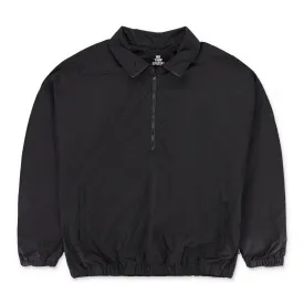 FW19 LOGO NYLON PULLOVER BLACK TRACK JACKET