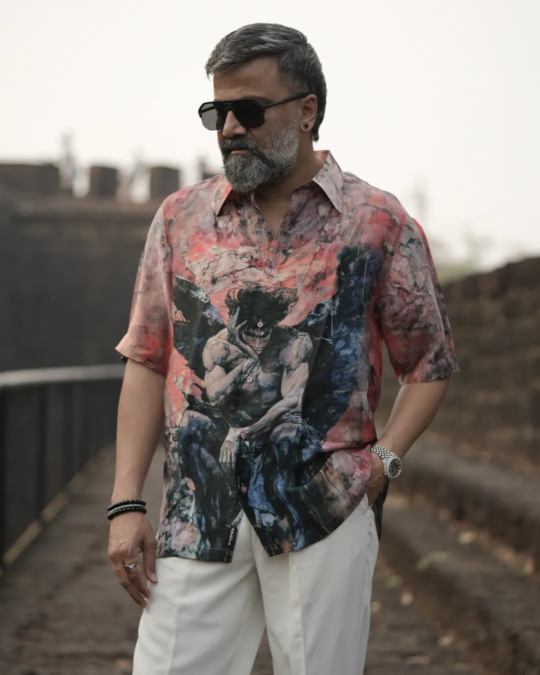 Inferno Spirit Pure Bemberg Satin Short Sleeve Shirt