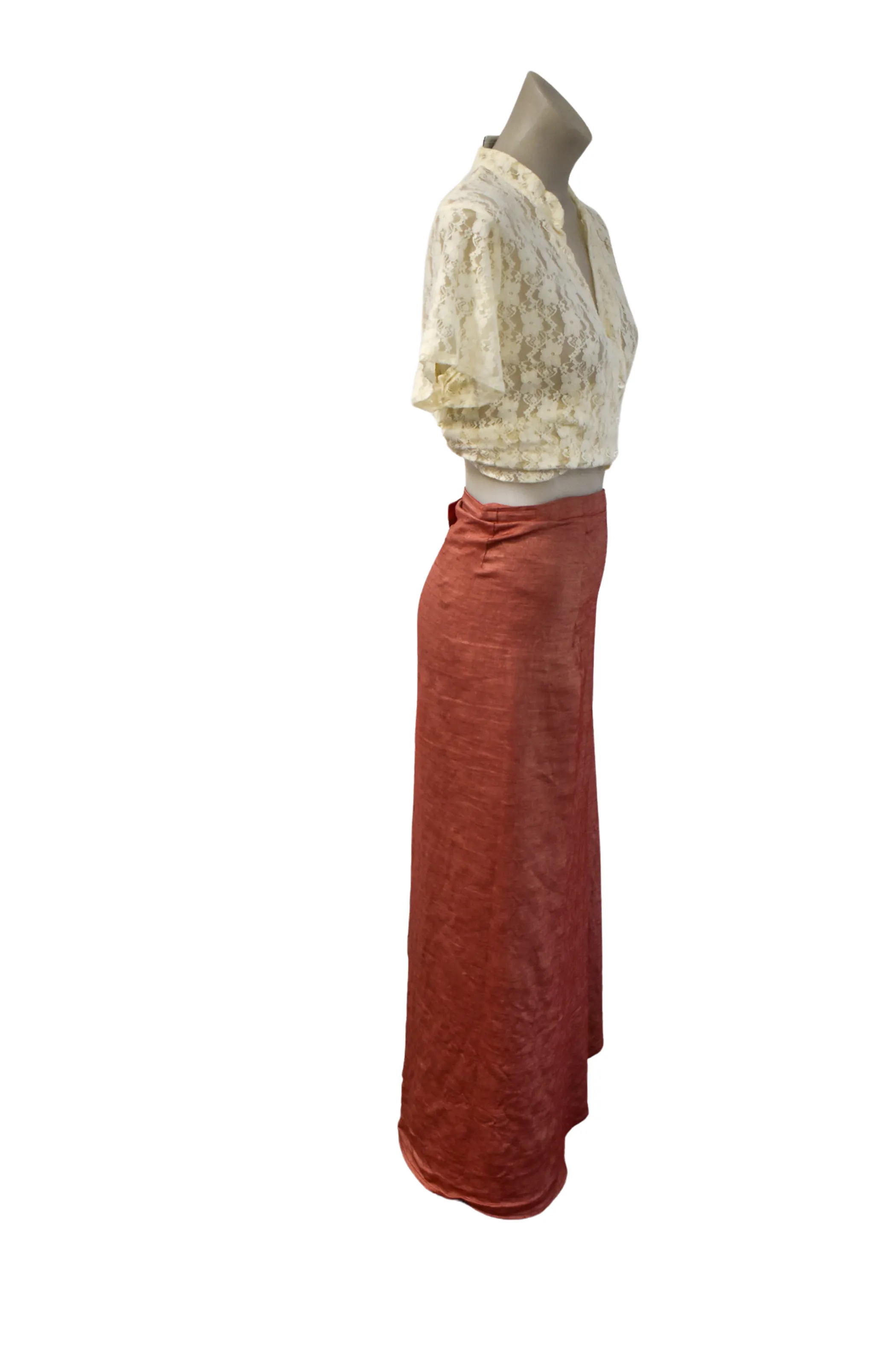 Leslie Herbert NZ made funky asymmetrical skirt, 12