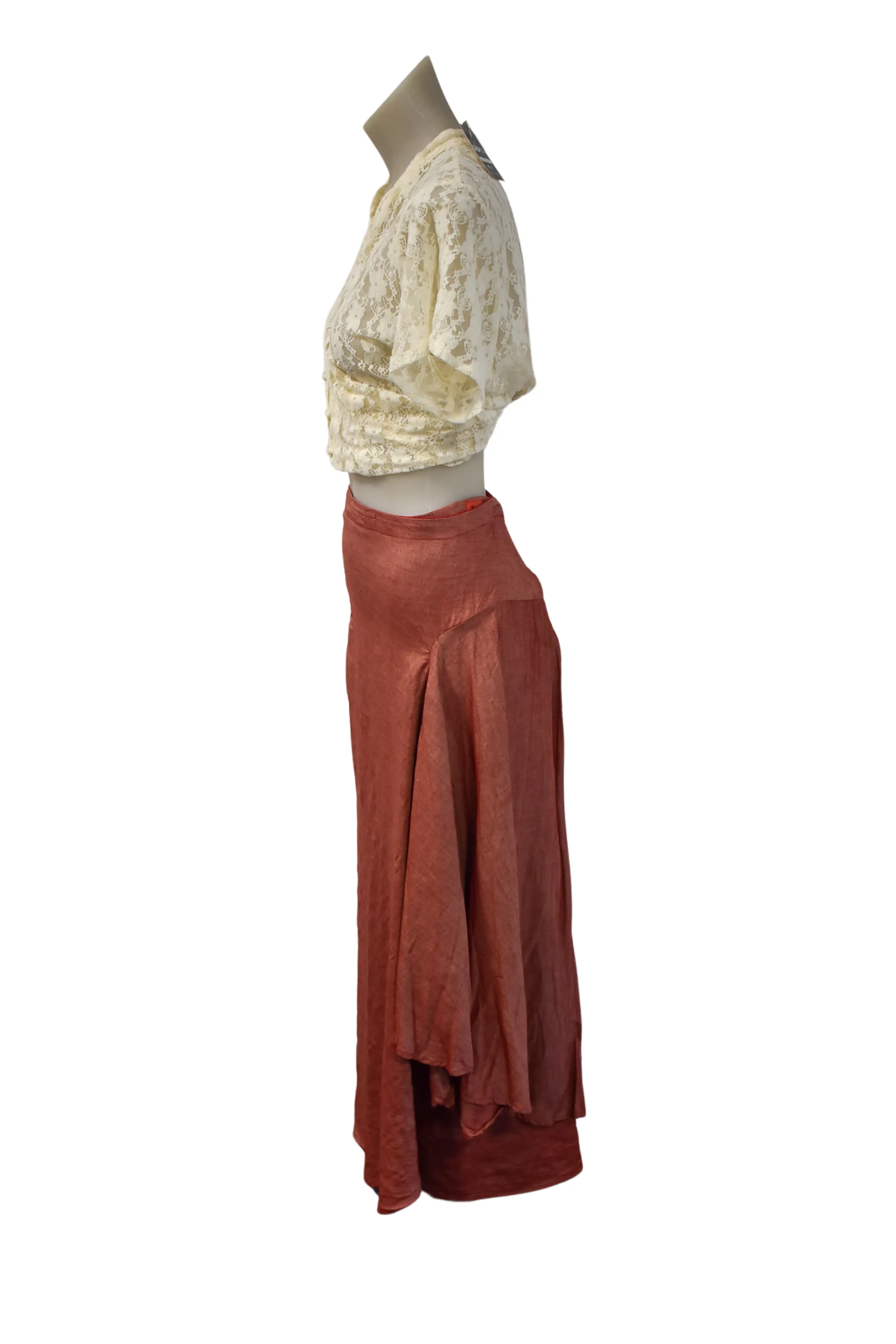 Leslie Herbert NZ made funky asymmetrical skirt, 12