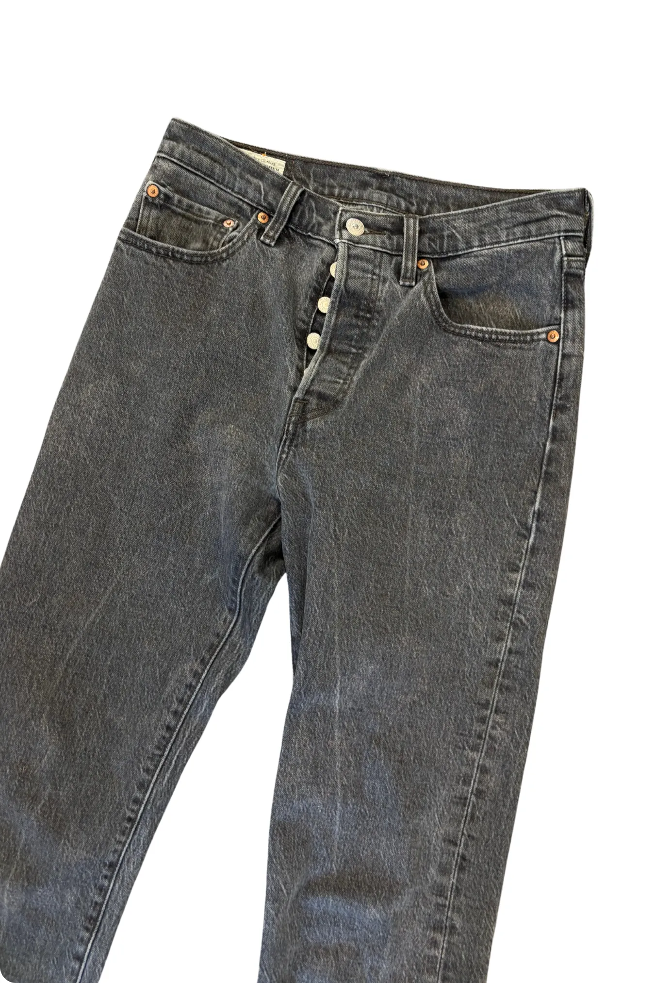 LEVI 501's dark denim jeans