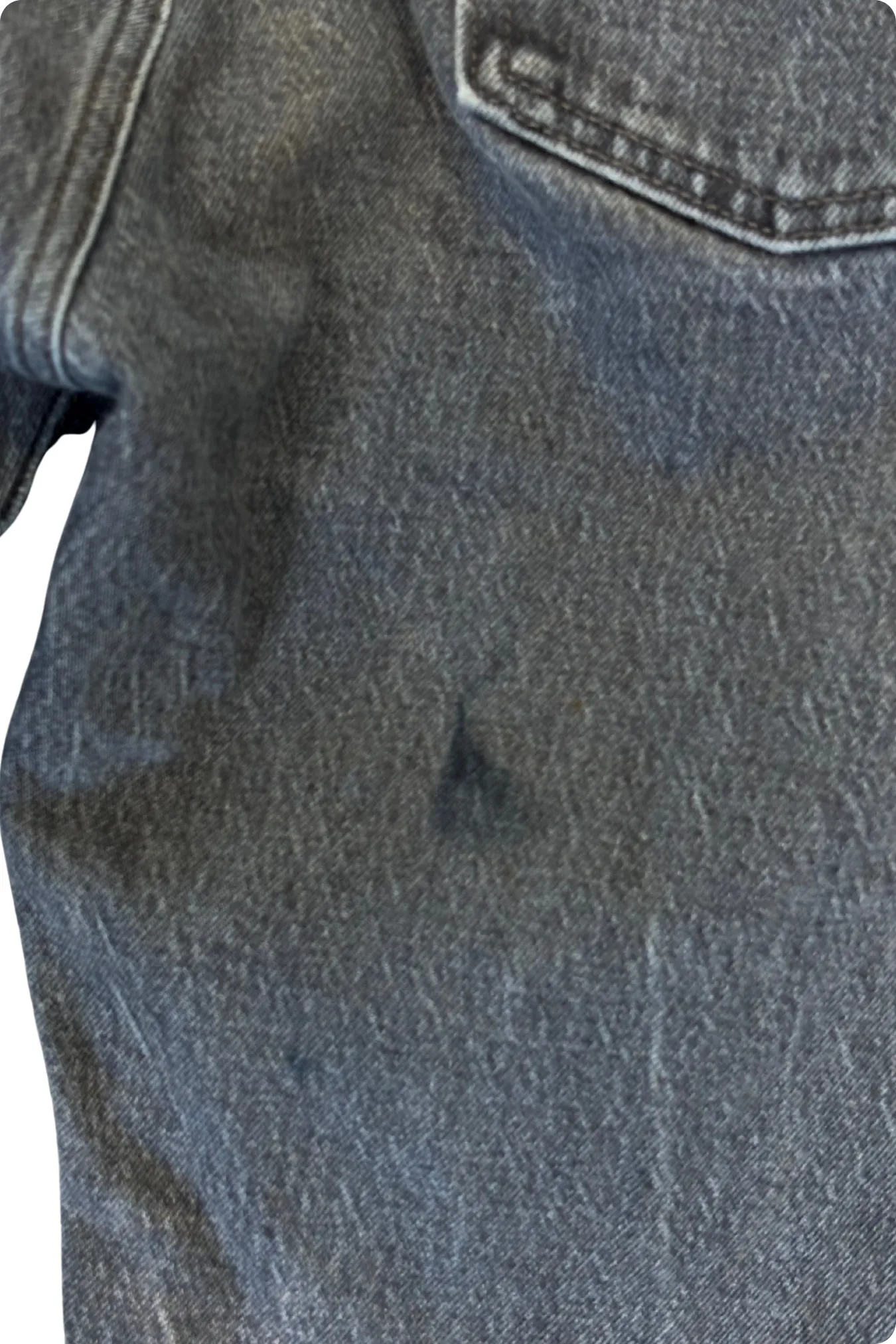 LEVI 501's dark denim jeans