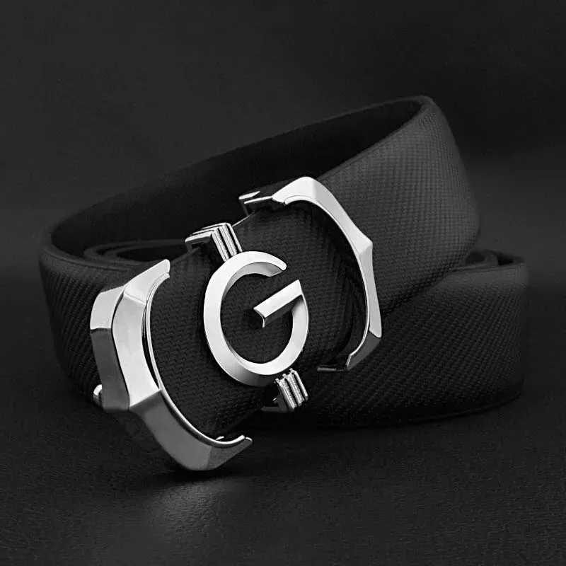 Luxury Leather Belt Man White Belts Designer Belts Men G Letter Buckle