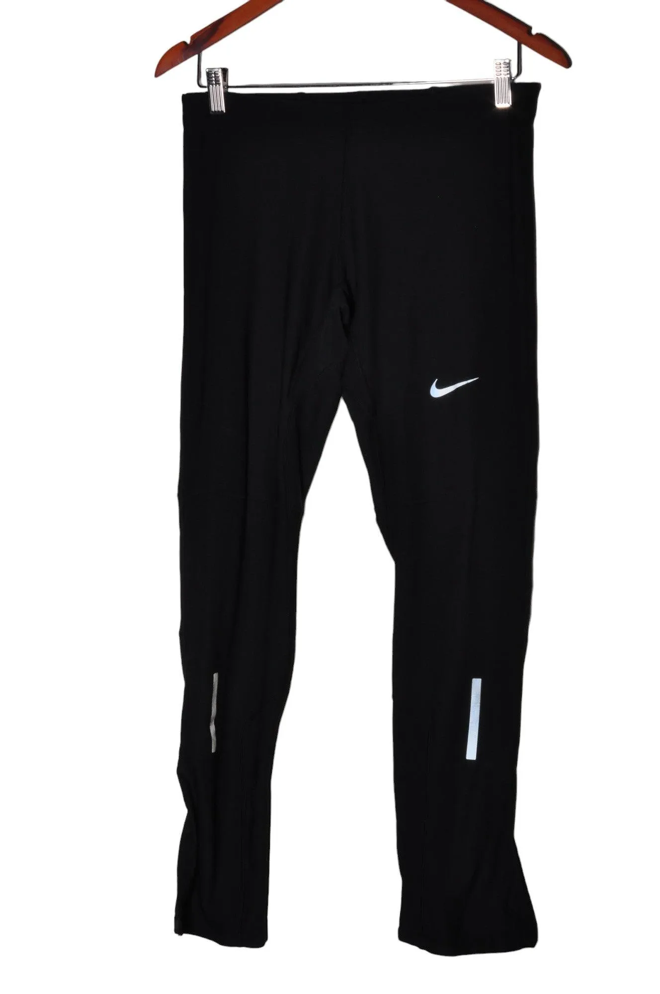 NIKE Women Activewear Leggings Regular fit in Black - L