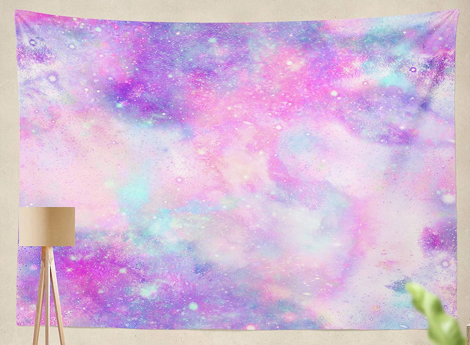 Pink Galaxy Tapestry