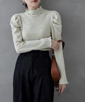 Power shoulder mellow tops