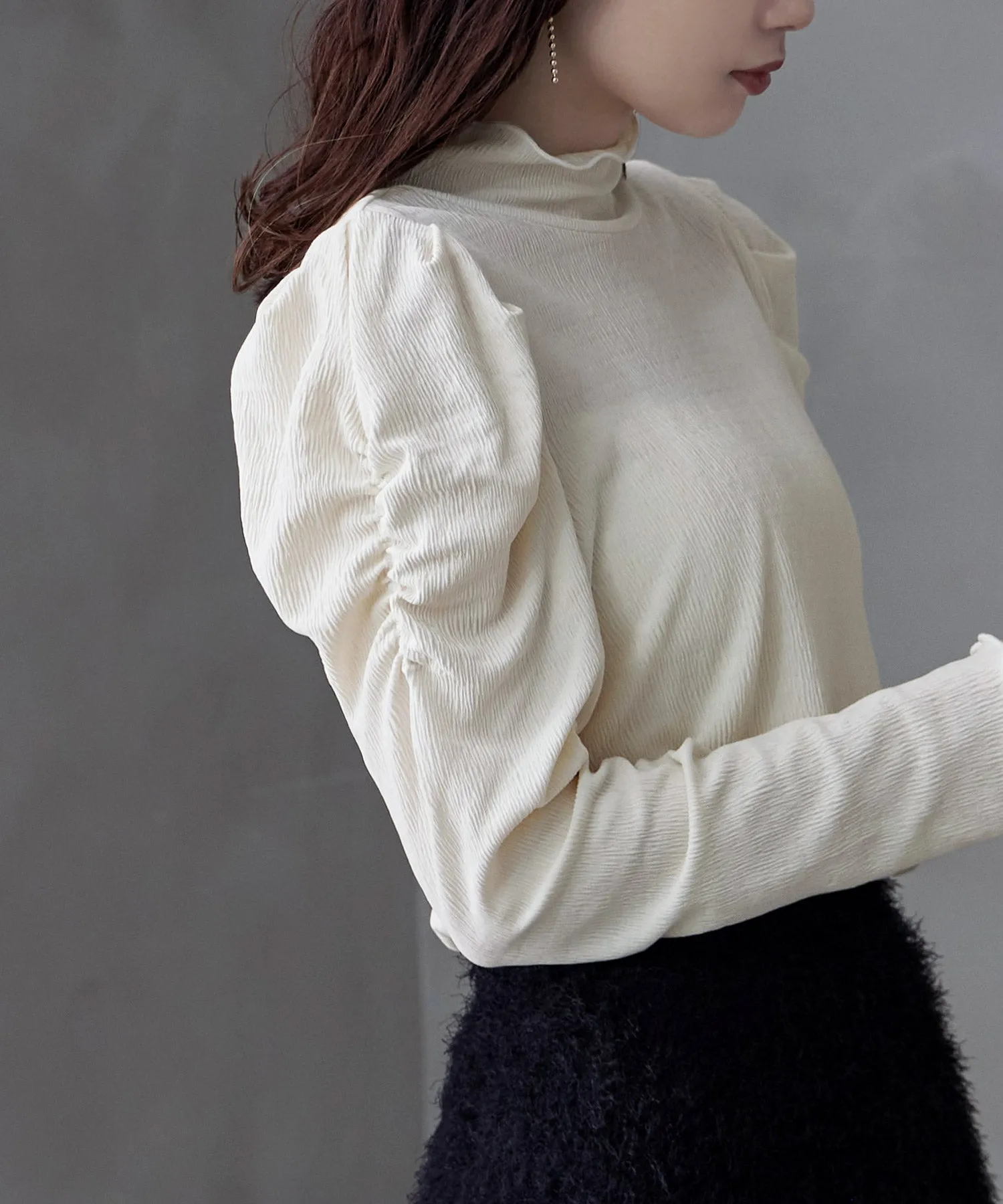 Power shoulder mellow tops