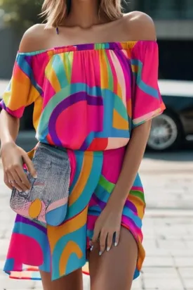 RAINBOW TUBE DRESS