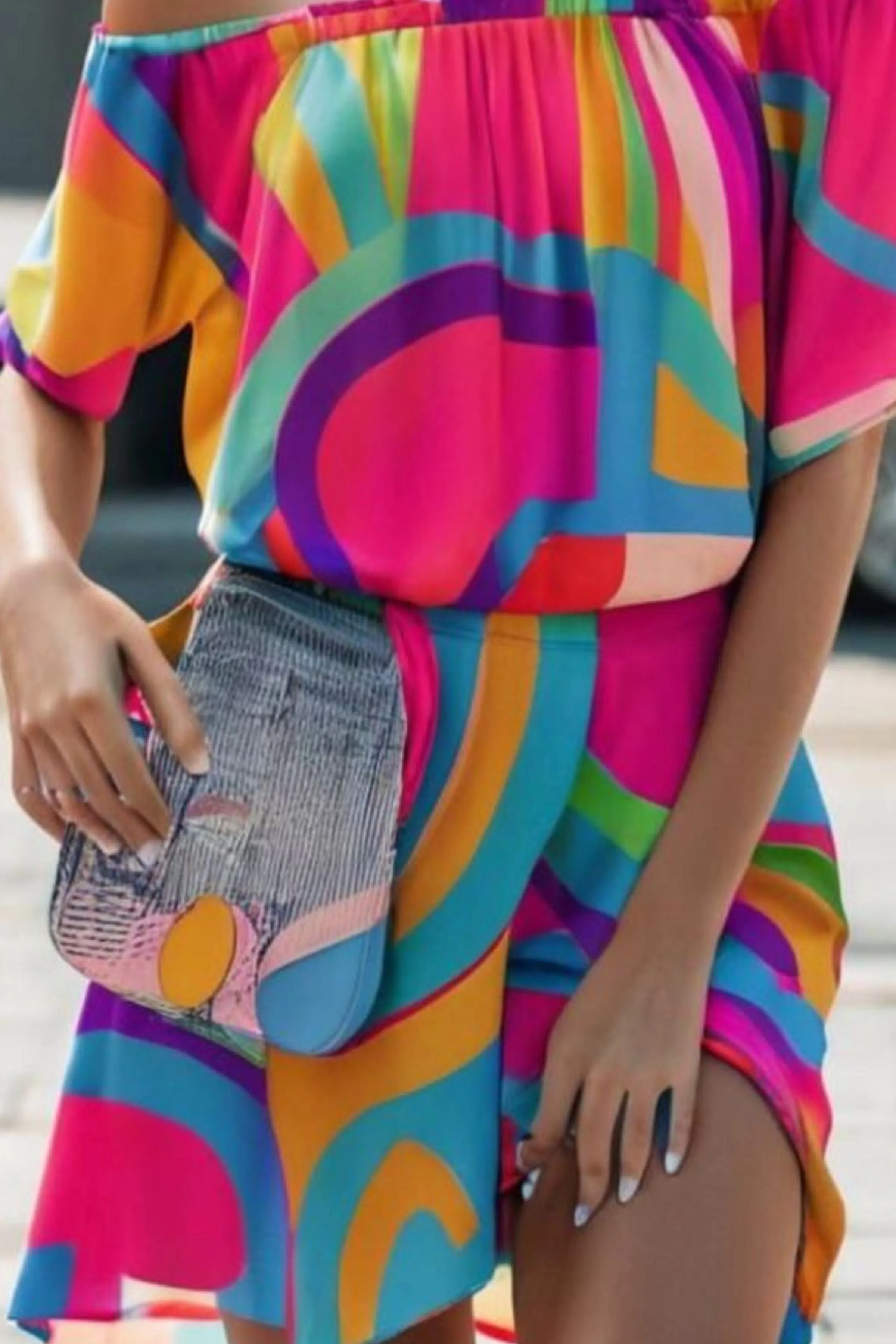 RAINBOW TUBE DRESS