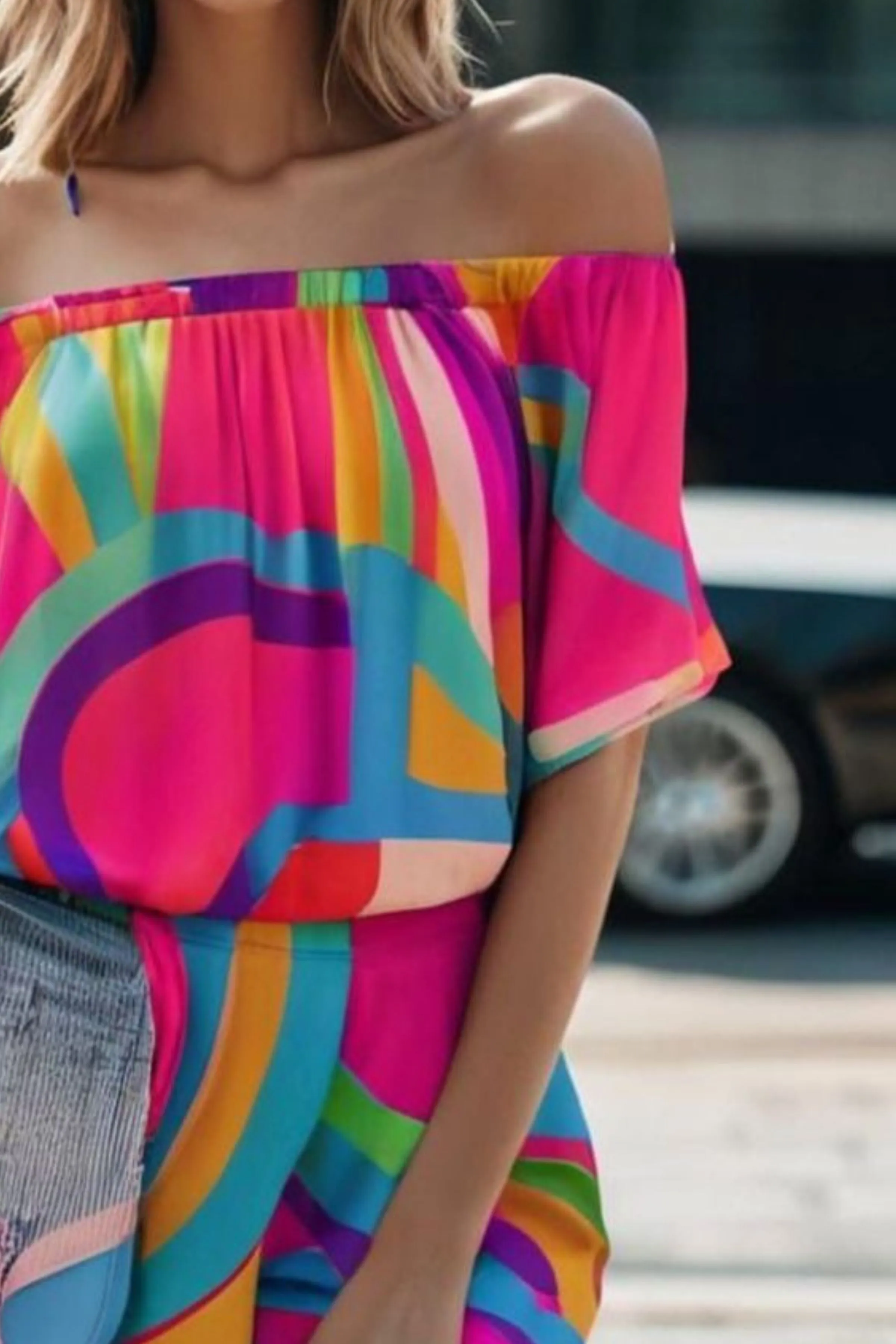 RAINBOW TUBE DRESS
