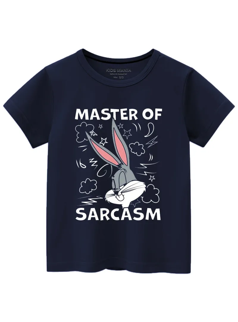 Ultra Soft & Durable Master Of Sarcasm Cotton T-Shirts