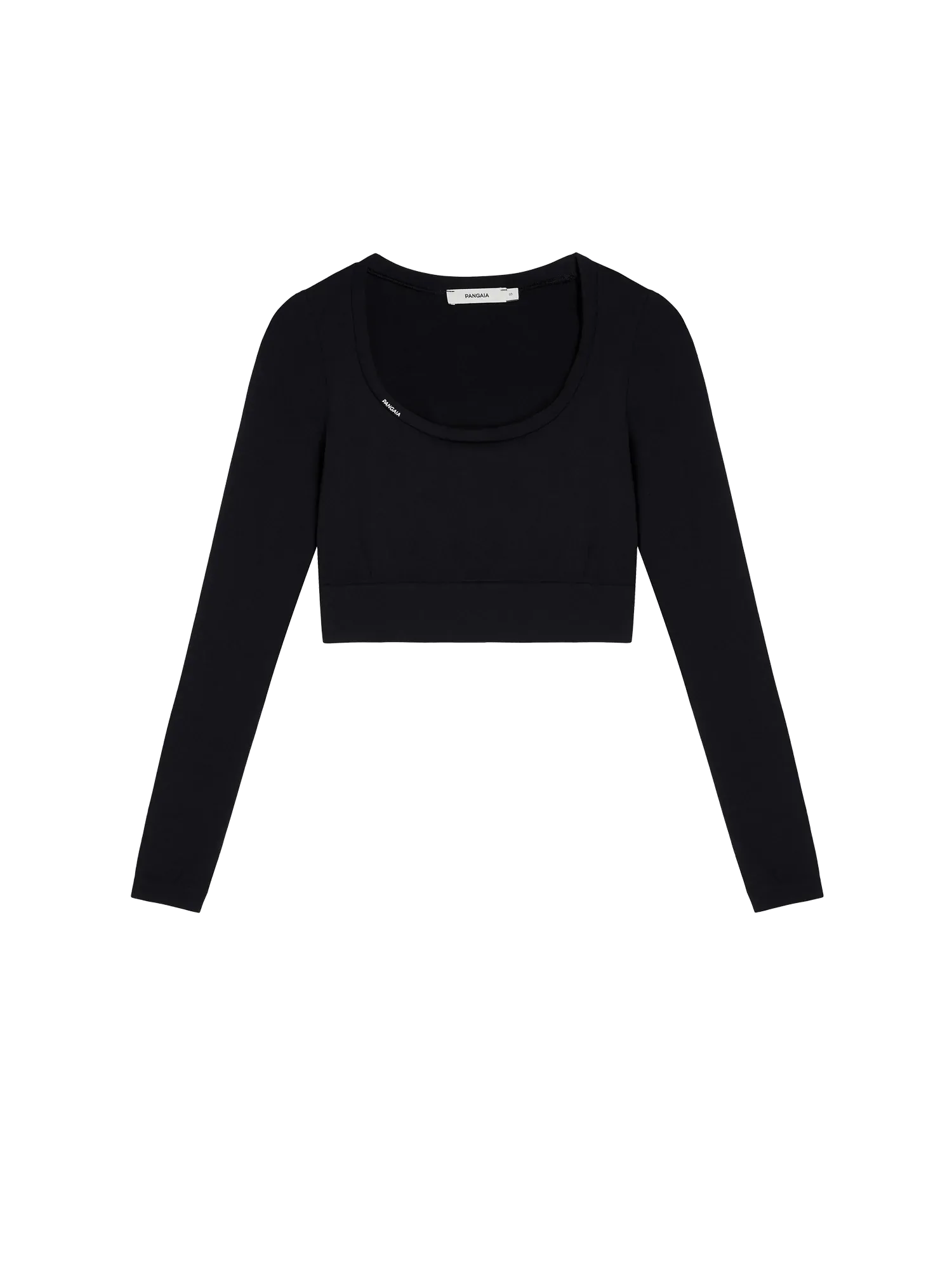 Women’s Activewear 2.0 Cropped Long Sleeve Top—black