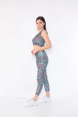 ZigZag Two Piece Workout Set